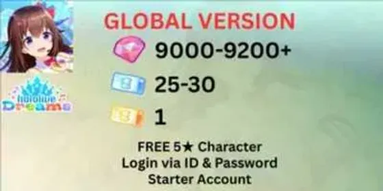 Account Hololive Dreams Series A