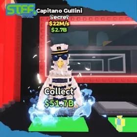 Capitano Gullini 22M/s  | Secret BrainRot | Steal A BrainRot