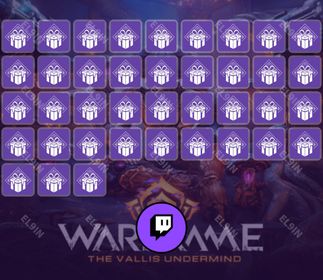 🌌 Twitch Drops 👑 Community Drops #216 🌐 Warframe [Total 39 Items]