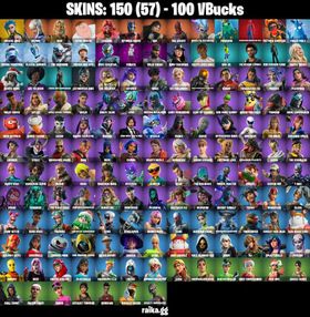 [PC/NINT] 150 skins | Red Knight | Arcane Jinx | Ikonik Kim Kardashian | Vini Jr | Santa Dogg | The Weeknd Combat | Juice WRLD | UNSC Spartan | Ruby Shadows | Perlica | Santa Brina #350