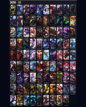 🌍 BR ⭐ Unranked 🎨 89 Skins 🏆 133 Champions 💙 4K BE 📈 Level 188 🔥 Riot Kayle 🏅 6 Victorious 🏅 Riot Girl Tristana 💎 1 Ultimate 💎 2 Legendary 🔹 Elementalist Lux 🔹 God-King Darius 🔹 Eternum Nocturne 🔹 Pharaoh Amumu 🔹 Thunder Lord Volibear m9511291495