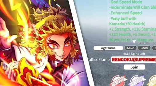 [ Project Slayer 2 ] Fresh Rengoku Account