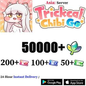 【Asia-server】50000+ Crystal Leaf+Apostle Recruitment Tickets×200+Card Gacha Tickets×100+ Rookie Recruitment Tickets×50+3-starrecruitTickets×3+(Story. Partially Cleared