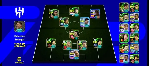 ⚡WC '26 Champion Lamine Yamal (106)⚡Epic Pepe (106)⚡Epic Baresi (107)⚡Epic Van Basten (105)⚡Epic Berbatov (105)⚡Epic Zanetti (104)⚡Epic Donadoni (104)⚡G.O.A.T Messi⚡Epic Raul⚡2× Old BigTime Player (Carlos×Lampard)⚡Epic Costacurta⚡Epic Rooney⚡Blitz Curler Neymar⚡Epic Beckenbouer⚡Maradona⚡Torres⚡Inzhagi⚡Krikc⚡Edmilson⚡Massaro⚡Hazard⚡Burak⚡Ribery⚡Many POTW/Highlight/Showtime Cards⚡Some Old Cards⚡Paid Managers⚡Konami Linked/G-Lost⚡