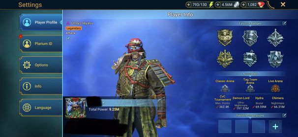[2 Mythical Champions][9.25M] Lady Mikage,Embrys + 86 LEGENDARY (Arb(5*)/x2,Onryo,Nekhret,Gnut,Thor(5*),Elva(5*),Tholin,Kassandra,Praeva x2,Mavara,Pythion,Candr,Brogni,Belz...) + 1k UNM + Mythic relic x3