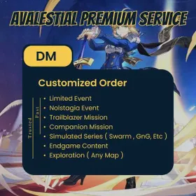 Honkai: Star Rail │ PremiumVIP Custom Order │ Personalized Farming, Exploration & Progression