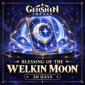 Genshin Impact - Blessing of the Welkin Moon (30 Days)