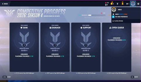 Triple Silver predectied |⭐️ Silver Tank⭐️+ Silver DPS + Silver SUPPORT | Full Access | Changeable Mail