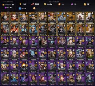 Praetus ✨Jezebelle ✨King Harz ✨Venoma ✨10.7k Gems/14Lords/25Legend/100Epic/31.2k EN ✨Ne Zha x2 ✨Brokkir ✨Aeris ✨Aylin ✨Cainan x2 ✨Vera