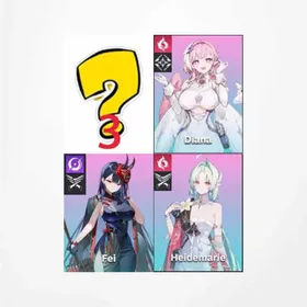 Asia |Heidemarie+Fei+Diana+3 random five-star characters|Character-Self-selected items+Partners-Self-selected items|The novice pool is not used