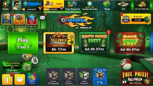 ((( 💯% Fair Made Account✅ ))) 20 Billion Coins✅ + 164 level✅+ 14 Legendary Cue✅ + Czar Cue✅ + Titan Cue✅ + Multiple Victory Box Cues Are Open✅ Country Top Achievement✅ + All tables open till Berlin✅ + Name Change Possible✅(( Android / IOS / PC✅ )) ((( INSTANT DELIVERY✅ )))