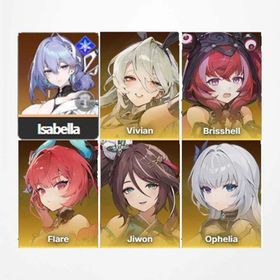 KR|Isabella+Vivian+Brisshell+Flare+Jiwon+Ophelia|Only completed the tutorialg