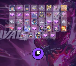 🧨 Twitch Drops 💜 Ignite MSF 2026 Day 3 👑 Marvel Rivals [Total 37 Items]