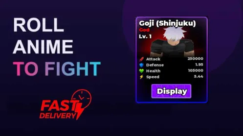 Unit God Goji/Gojo (Shinjuku) | ROLL ANIME TO FIGHT