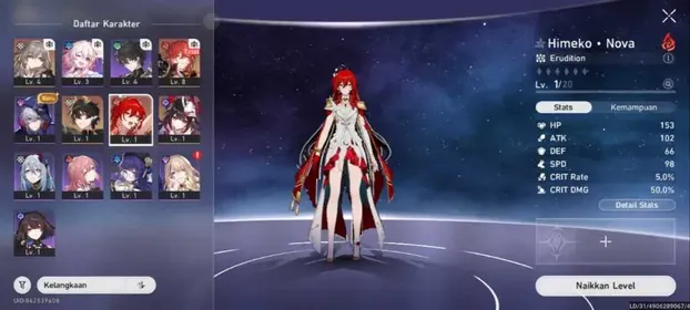 ASIA | TL 4 | HIMEKO NOVA | SPECIAL TICKET 50