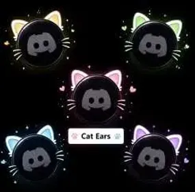 Any Cat Ears Avatar Decoration | Discord Decoration | Fast and trusted service