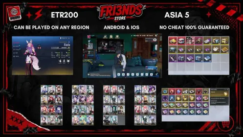ETR200 | ASIA 5 | ENDGAME 41SSR 12LND ANIMUS + KETHOS + 8K CRYSTAL + 52 PURPLE + 30 GOLD + 15 KINETIC TIX + LND SELECTOR