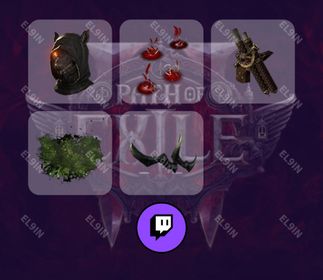 👑 Twitch Drops 💜 PoE1 ExileCon 3/4 👑 Path of Exile [Total 5 Items]