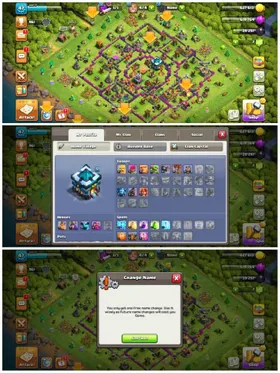 TH 13 ✅HERO: 11/7/6/6🌟Free Gems Change Name💎[FAST DELIVERY]
