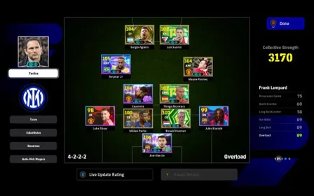 [PC]WC Neymar(105)💫Koeman(107)✨Casemiro(105)🔥Garcia(106)🙌Suarez(105)⚡ and more | Well-Balanced Squad (3170)
