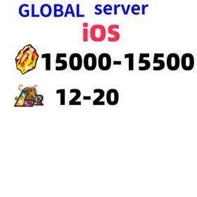 GLOBAL[IOS][INSTANT]15000-15500 Dragon Stones+12-22 LR+10-20 limited role DRAGON BALL Z DOKKAN BATTLE Farmed Starter Account|Dragon Ball Z Dokkan Battle