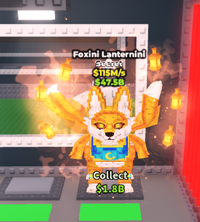 Foxini Lanternini 115M/s - Steal a Brainrot