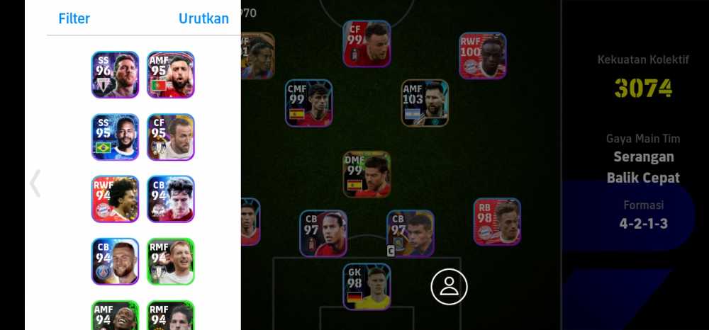 Image hình ảnh hình ảnh hình ảnh hình ảnh hình ảnh hình ảnh hình ảnh hình ảnh Diaby - efootball mobile 103 Messi (pack), 102 Ronaldinho Big Time,100 ...