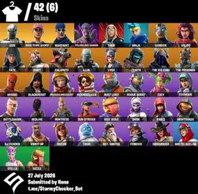 [PC/XBL/PSN]🍁42 Skins🍁OG STW🍁Eon🍁Rose Team Leader🍁Warpaint🍁Arctic Adeline🍁Mission Specialist🍁Resonator🍁Rose Glow🍁Mean Streak 🍁900 V|Take the L