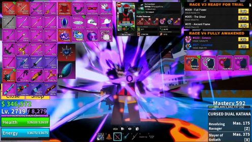 🐲Blox Fruit | Doghouse BG [LIMITED] + Holiday Cloak + All Legendary Haki + Cyborg V4 + Leviathan Heart + 21 Scale + CDK+TTK+S,Guitar | Visit my shop for more epic deals!