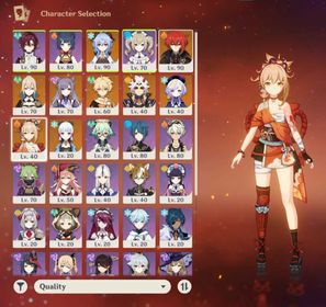 NA AR55 | 5 stars*8 | Yoimiya(C1)+Ganyu+Kamisato Ayaka+Arataki Itto+Keqing+Diluc+Qiqi+Jean lots of 4* characters and weapons Male endgame account | 37 characters