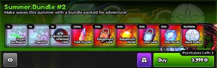 Anime Expeditions Summer Bundle #2 | 3999 Robux