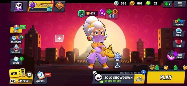 [TSbs04] 🌀12 Maxed Brawl (5 Hyper)🔱30900 Trophies⚜️55 Skins🔱75/78 Brawl🔱31067 Highest Trophies🌀