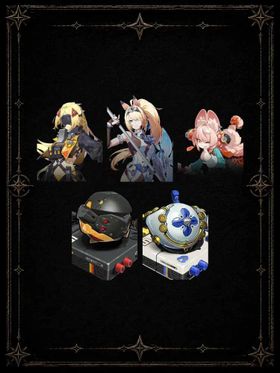[ASIA] LV 5 | Sigrid + Knight's Extolment · Trigger + Spectral Gaze · Zhao | 31 Encrypted Tape | Starter | Signature W-Engine / Weapon / W1