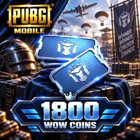 1800 WOW Coins | PUBG Mobile