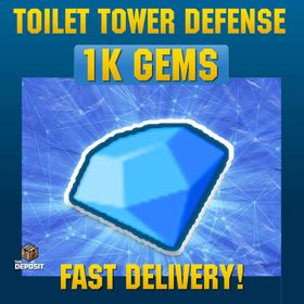 Toilet Tower Defense & TTD Roblox Units & Gems, Video Gaming, Gaming Accessories, In-Game