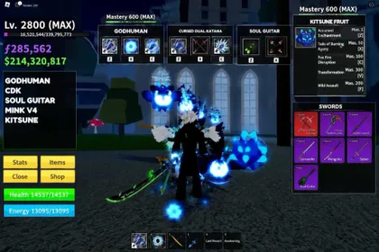 MAX + GOD + CDK + SG + MM + KITSUNE USING