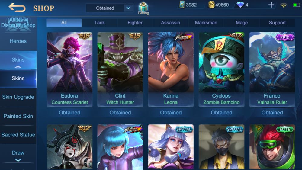 Valhala Franco Skin 2 Kof And More Skins Safe Account