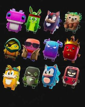 All 47 Sprites 09/03 - Klombo, X-ray, Killswitch, Crown, Jackrabbit, Overshield, Shadow, etc / All Variants