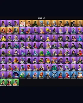 107 Skins Satoru Gojo ⭐️ Lara Croft ⭐️ Hana ⭐️ Isabelle ⭐️ Hades ⭐️ Stray ⭐️ Korra ⭐️ Erisa ⭐️ Cerberus ⭐️ Cat Holloway ⭐️ Headhunter Prime ⭐️ Rebirth Raven ⭐️ Purradise Meowscles ⭐️ Slayer Juice WRLD ⭐️ Mandalorian ⭐️ Kondor ⭐️ Lexa ⭐️ R m9246528107
