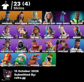 👑 [PC/PSN/XBOX] 23 SKINS 🍀 OMEGAROK 🍀 KADO THORNE 🍀 SPECTRA KNIGHT