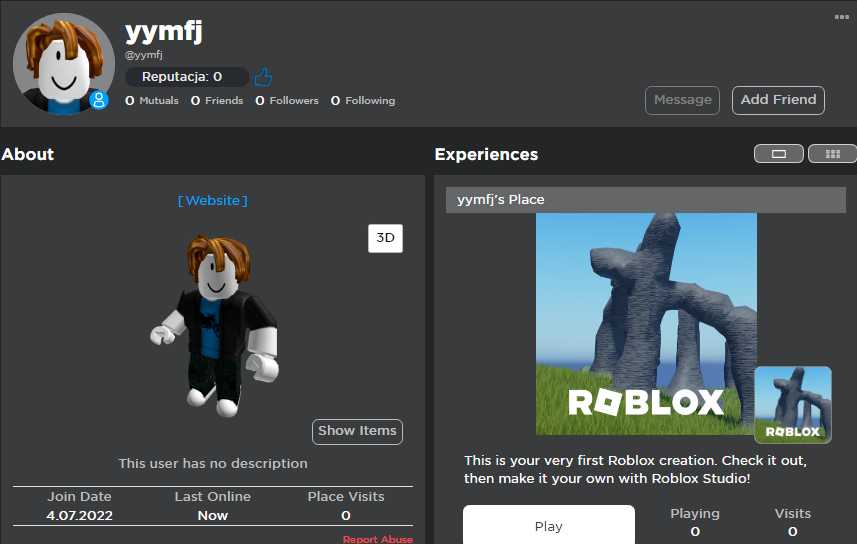 ROBLOX 5LETTER ACCOUNT *CHECK DESCRIPTION*