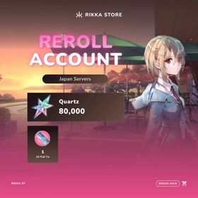 ☆ Japan | 80000 Quartz | 1x 10-Pull Tix | 276+ Pulls | 7-10x SS | Reroll Account | DM for Catalog