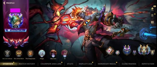 [NA] LEGEND | SERVER TOP 1 | 25 Skins | 49 Champions