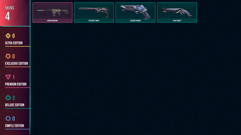 🥑 AP 🥑 4 SKINS 🥑 VALUE: 1775 VP 🥑 Recon Phantom 🥑 Byteshift Ghost 🥑 Solarex Sheriff 🥑 Tilde Shorty 🥑 RANKED READY 🥑 69 LEVEL 🥑 INSTANT DELIVERY 🥑 FULL ACCESS 🥑 FgTZB 🥑