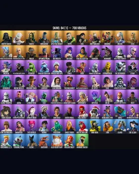 84 Skins Hades ⭐️ Stray ⭐️ Clara ⭐️ Korra ⭐️ Cerberus ⭐️ The Machinist ⭐️ Luke Skywalker ⭐️ The Batman Who Laughs ⭐️ Purradise Meowscles ⭐️ Darth Vader ⭐️ Darth Maul ⭐️ Spider-Gwen ⭐️ Optimus Prime ⭐️ Clone Trooper ⭐️ Frozen Nog Ops ⭐️ Azu m247043660
