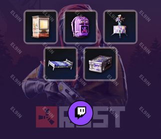 ⚡️ Twitch Drops 🌐 Rust Charity '26 Turret 💎 Rust [Total 5 Items]
