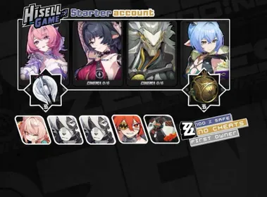 [ASIA] Starter Lv.12 + 50 EMT | Remielle Dan Signature  + Jane Doe & Skin + Banyue + Lucia Signature + Zhao  | MMC | Email Rebind | Contact Before Buy | First Owner ID#B1