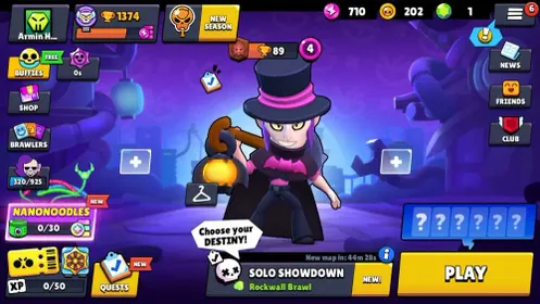 🔥 1.3K Trophies | 25 Brawlers | 710 Gems | Brawl Stars ] B48