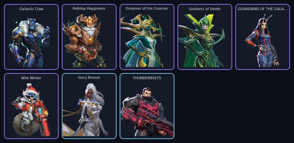 MR1149 // 【 8 skins 】【 Ranked Ready 】【 30 lvl 】