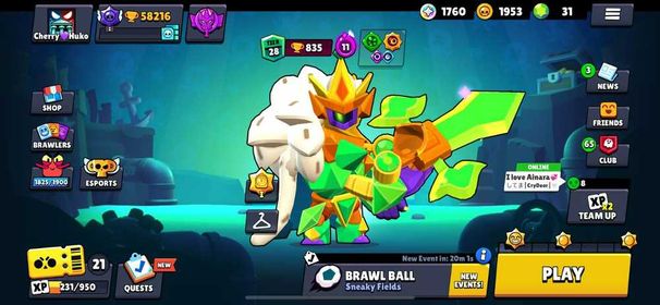 58k TROPHY - 81 BRAWLERS - 37 MAX POWER - 44x10 LVL - 8 HYPERCHARGED - 34k POWER POINTS - 132 SKINS - NIGHT MECHA CROW - LIGHT MECHA BO - MOLDY MIKE  - FULL ACCESS - AUTOMATIC DELIVERY - #33